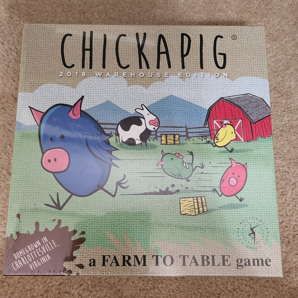 Chickapig board game - NIB sealed